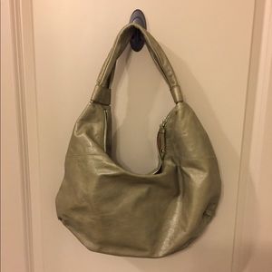 EUC Hobo International olive green shoulder bag
